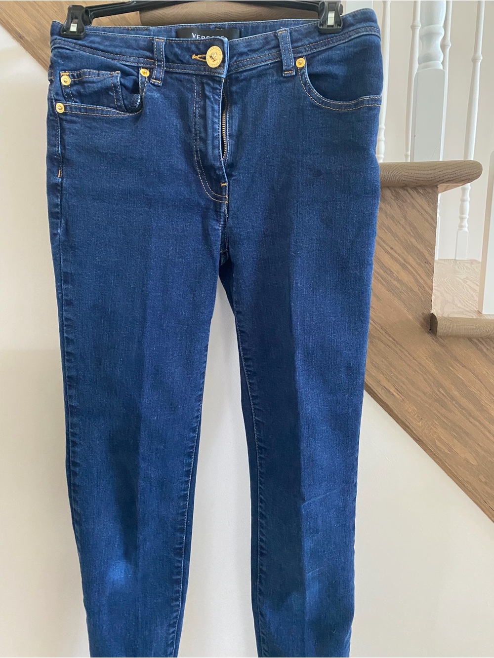 Versace Dark Blue Women's Skinny Jeans